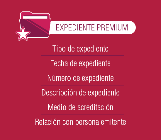 Expediente premium